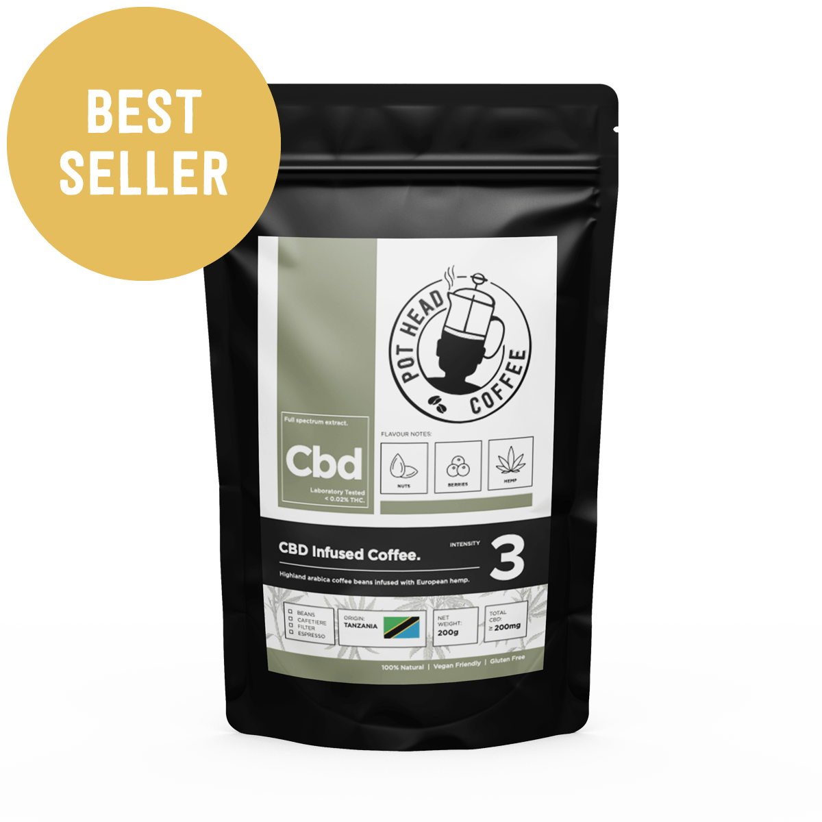 CBD Coffee - UK Best Seller